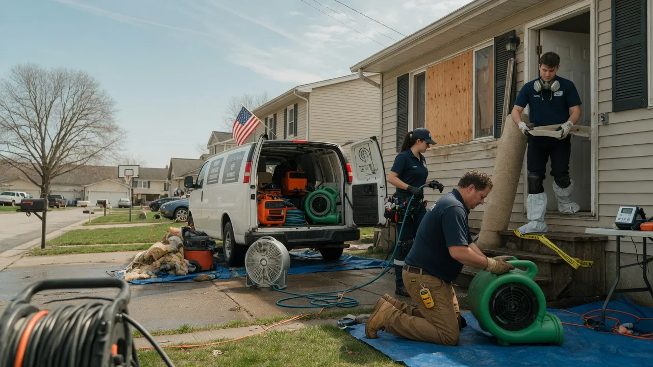Water Damage Restoration in Placedo, TX near me